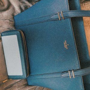 Kate Spade Navy Tote and Wallet